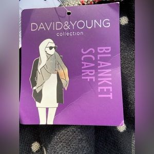 David & Young Blanket scarf.